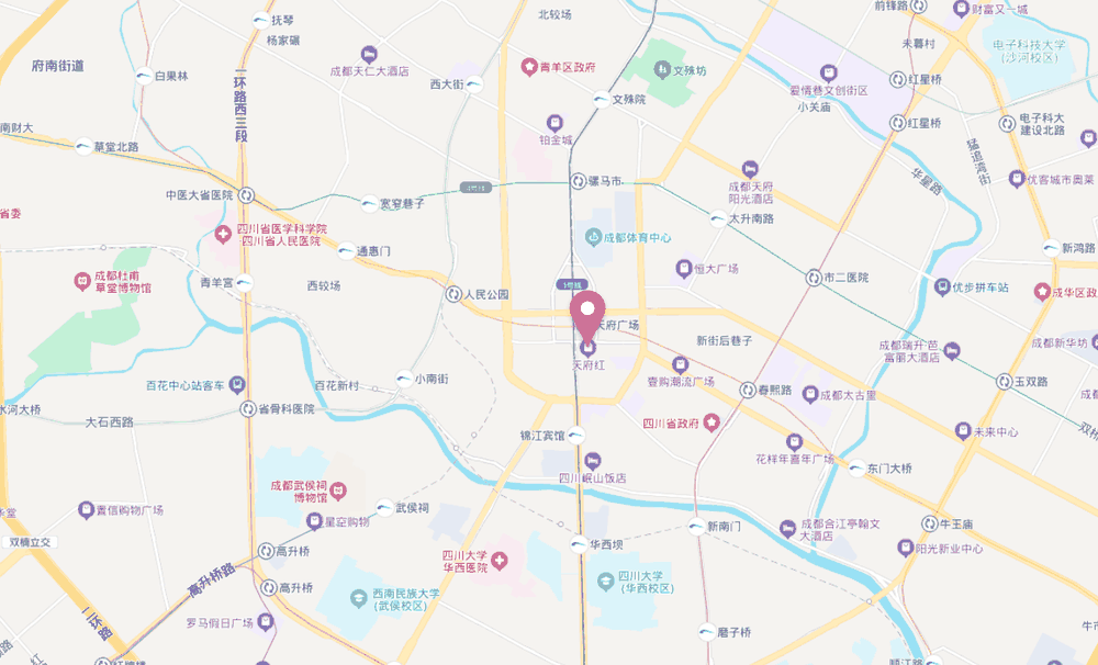 百扬大厦位置地图